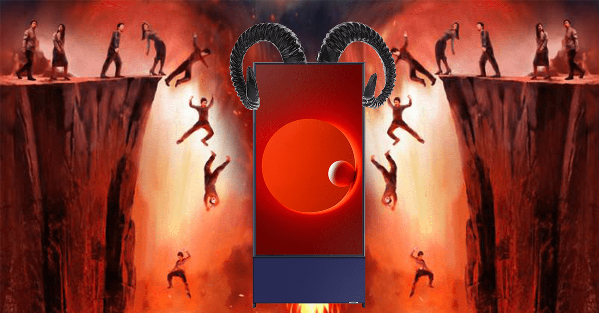 Samsung’s Sero ‘TikTok’ TV is a reflection of our hellworld