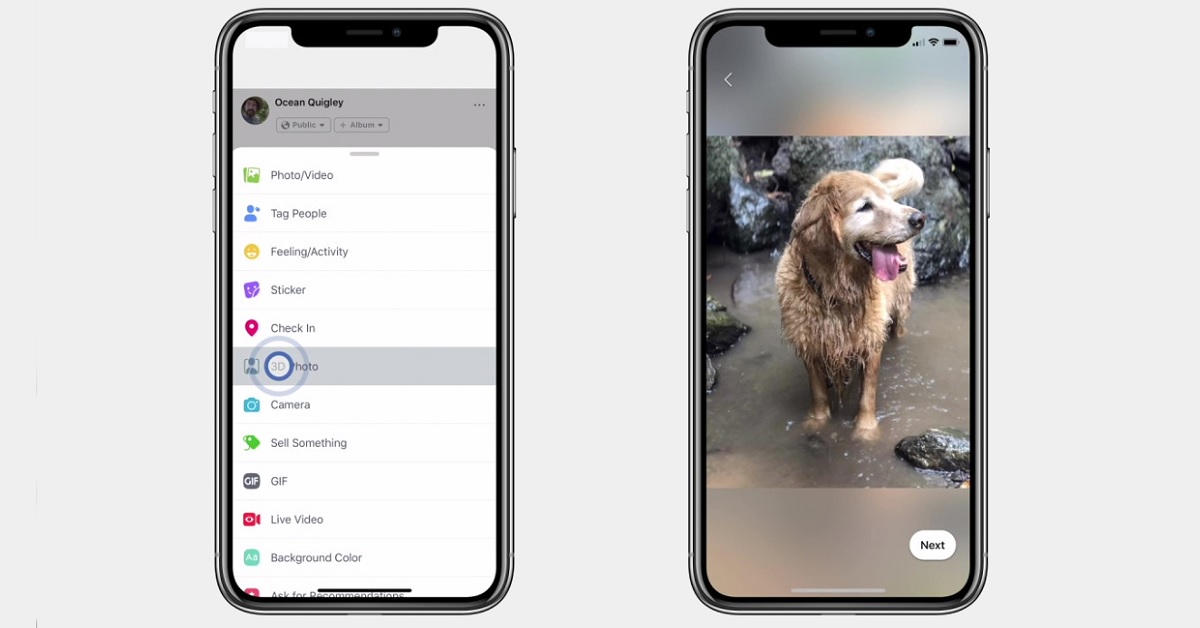 You can now post Facebook’s trippy 3D photos without Portrait mode