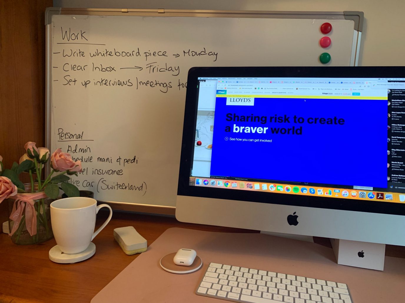 How a simple whiteboard can supercharge your productivity