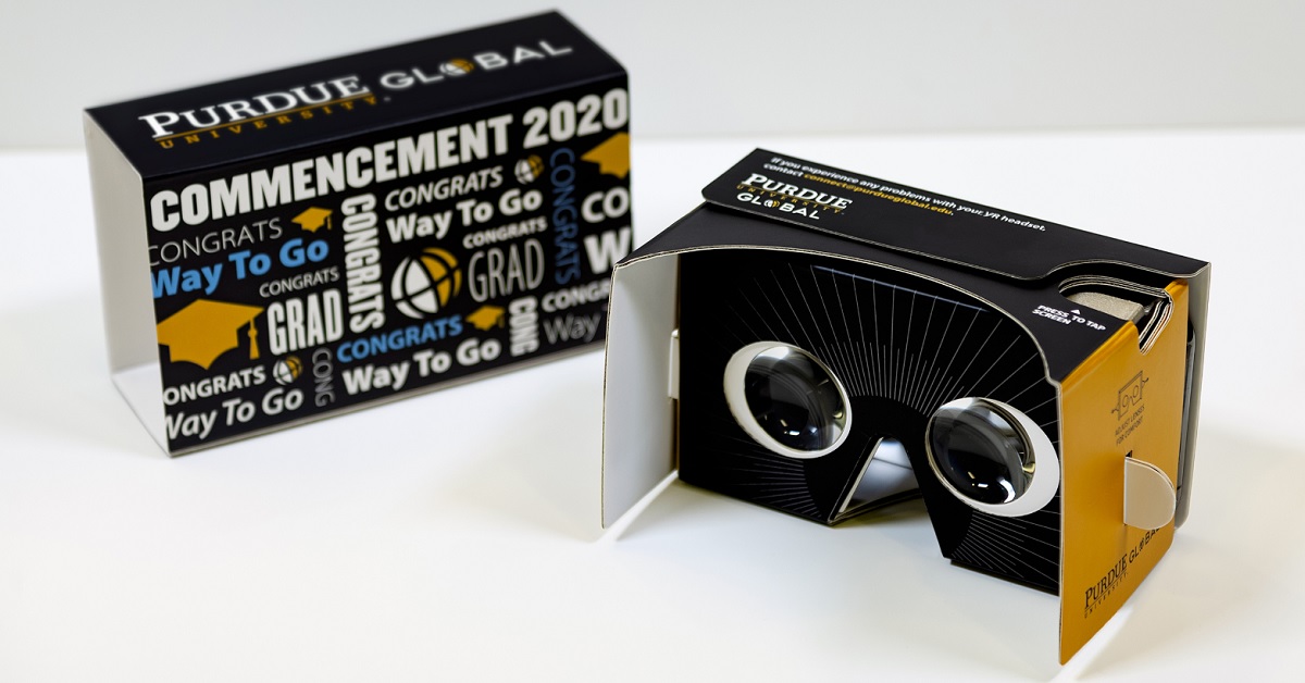 Purdue offers online students a VR graduation ceremony
