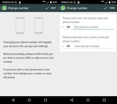 How to restore WhatsApp messages when you get a new phone AND a new number - 97