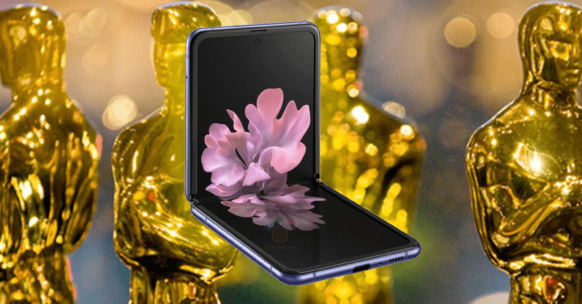 Samsung’s Galaxy Z Flip phone Oscars advert had some weird small print