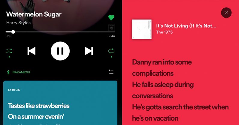Spotify Is Finally Showing Lyrics Synced With Music So You Can