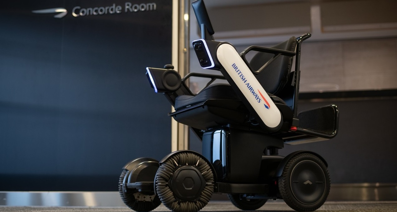 British Airways is testing self-driving wheelchairs at JFK and Heathrow