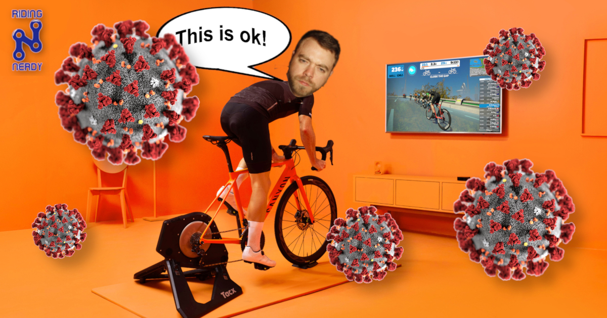 Pro and amateur cyclists meet in VR amid coronavirus race cancellations