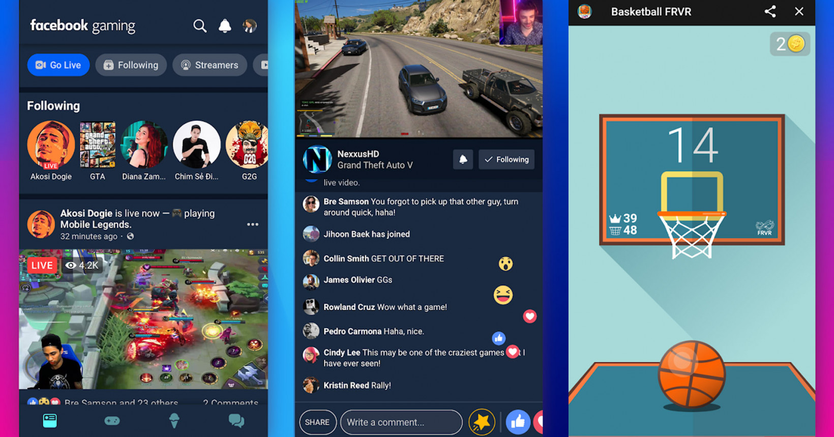 Facebook launches gaming app in the US to take on Twitch and YouTube