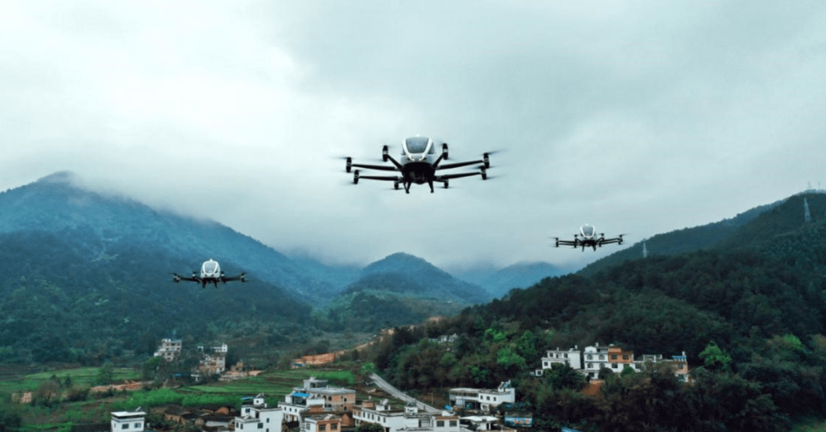 Chinese startup plans to build world’s first airport for self-flying vehicles