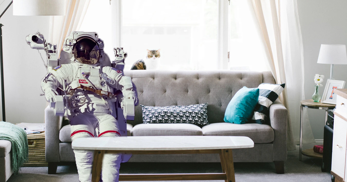 An astronaut’s guide to taking care of yourself during lockdown