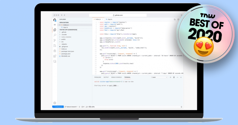 GitHub Codespaces lets you code in your browser without any setup