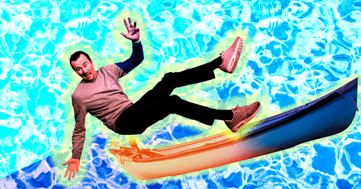 Falling out of a boat reminded me how to be a good CEO