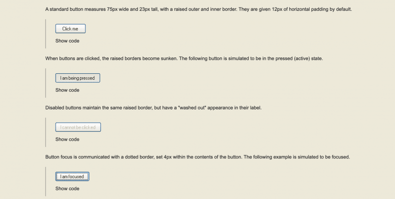 This CSS library makes it easy to design Windows XP-inspired UIs