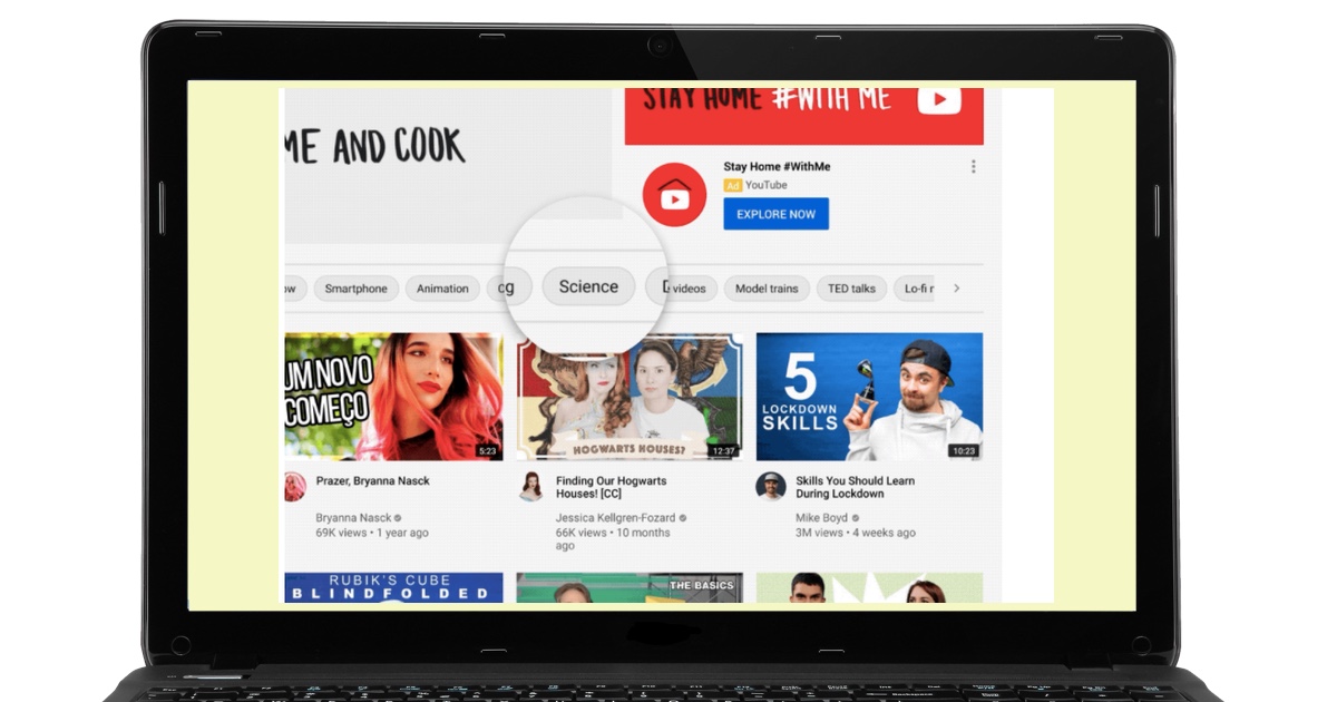 YouTube rolls out personalized ‘topics filters’ on iOS and Web