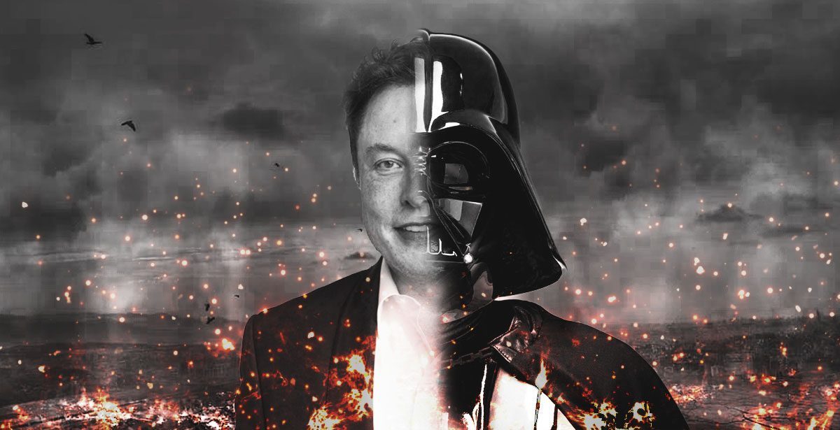 Elon Musk completes his transition to the Dark Side with a salute to extremists