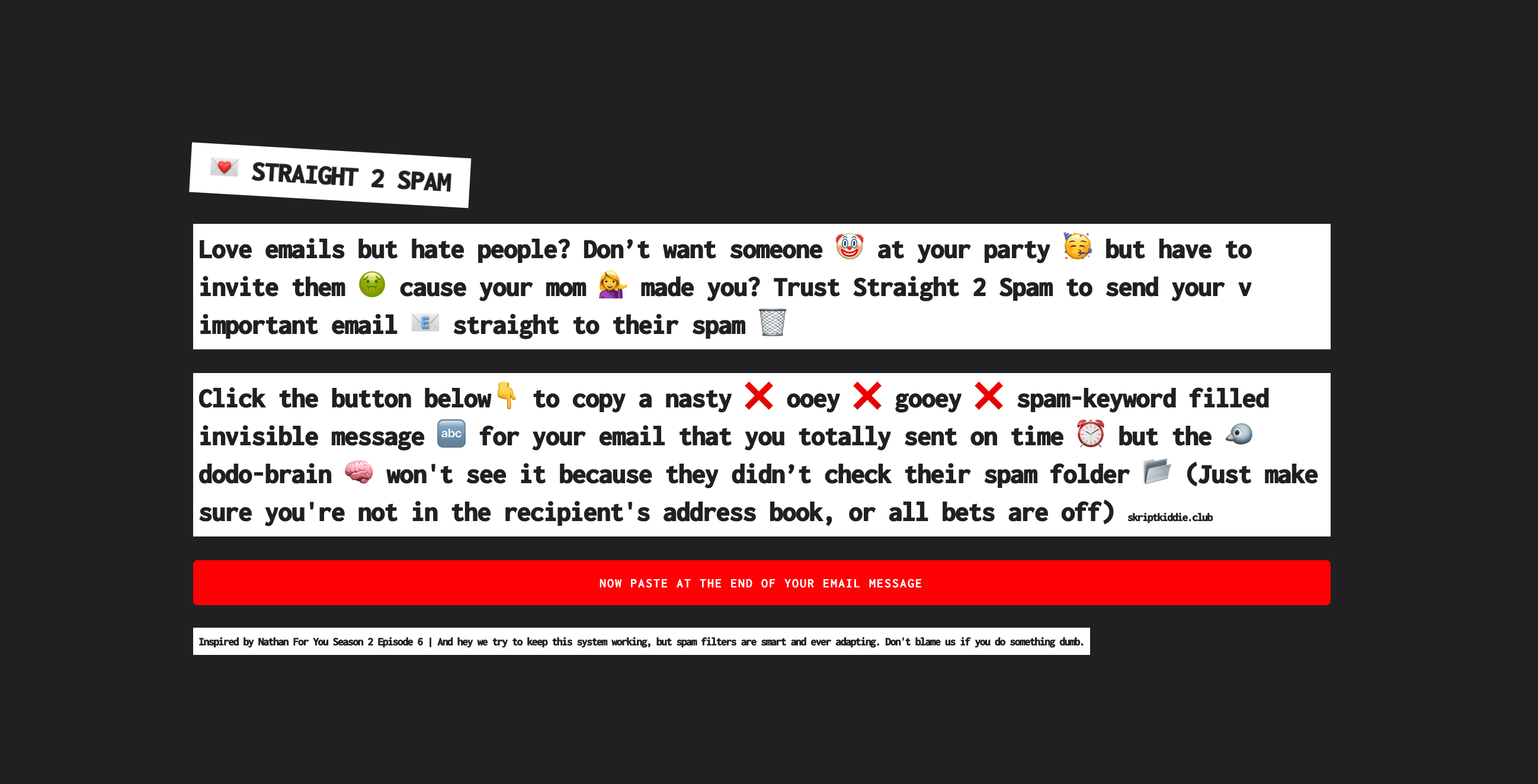 This Tool Helps You Send Emails Directly To The Recipient S Spam Box