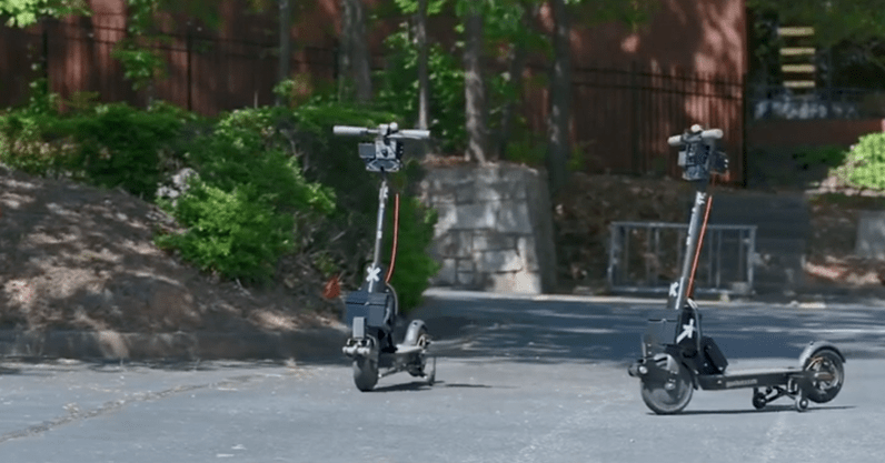 These ‘self-driving’ shared scooters will automatically return to base after each use