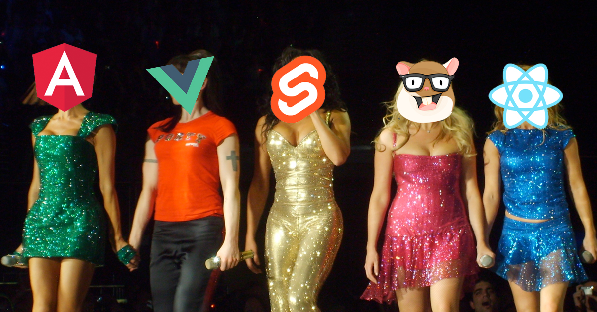 Here’s what JavaScript frameworks have in common with the Spice Girls