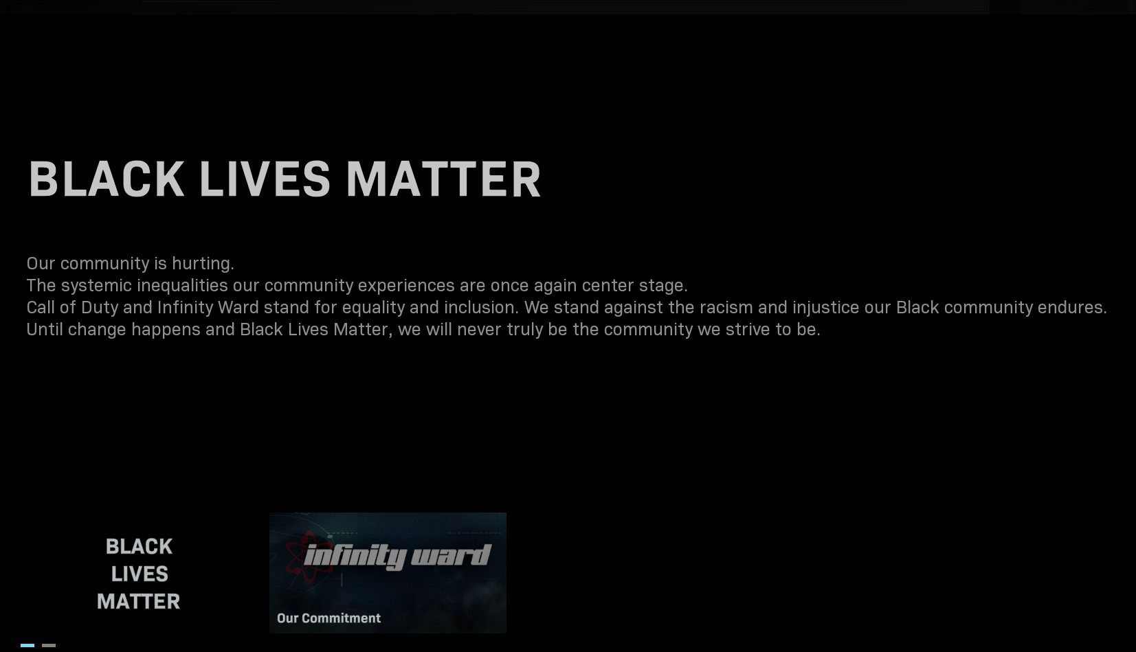 Call of Duty: Warzone now shows message of support for Black Lives Matter