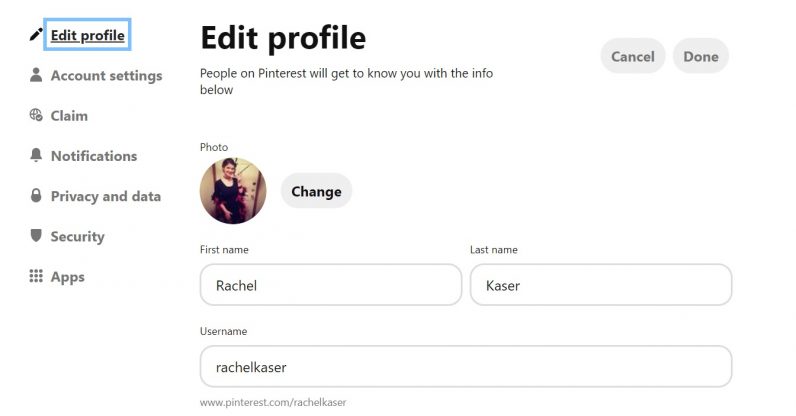 How to change your name on social media platforms - 42