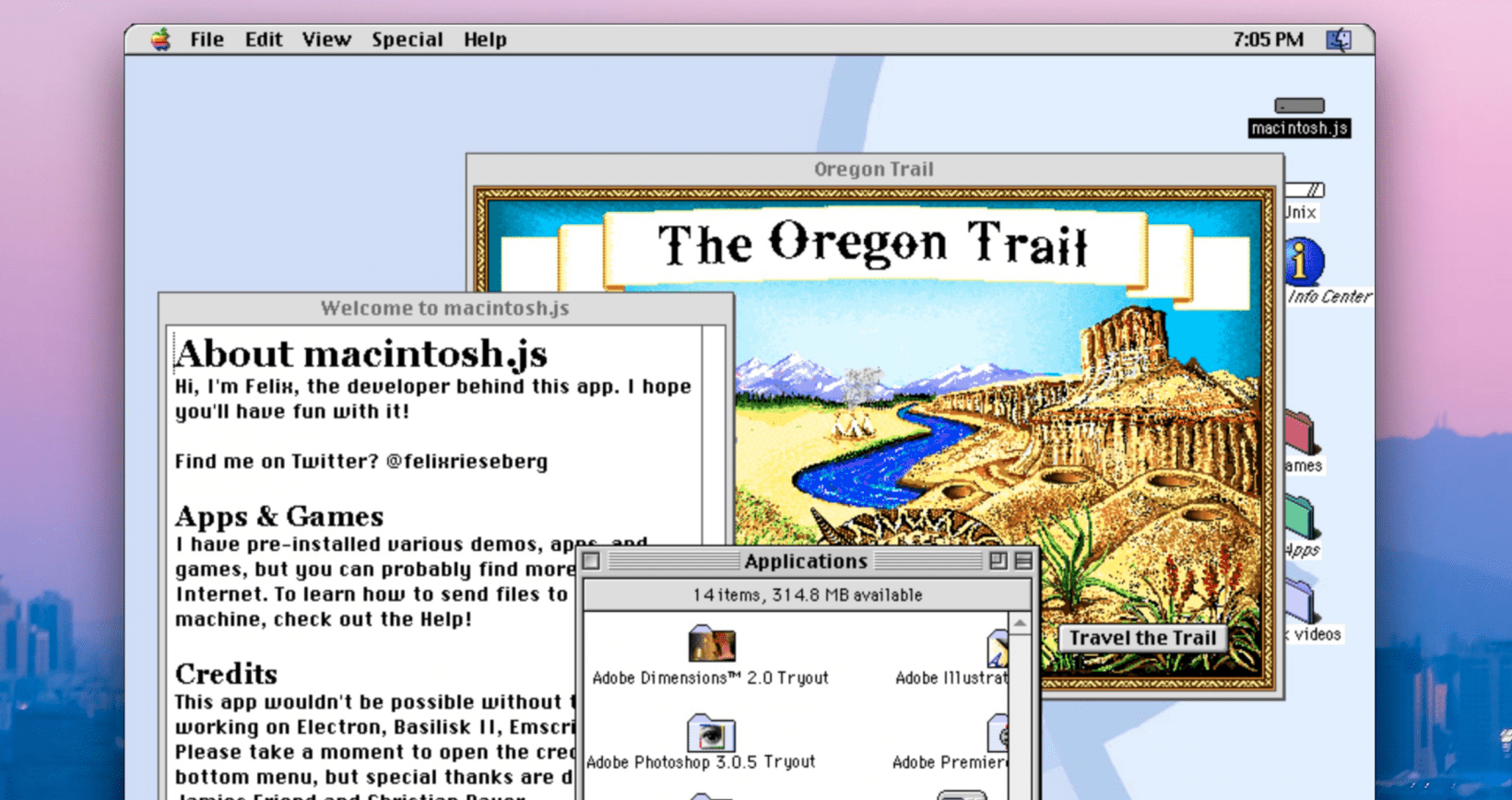 Emulator lets you run classic Macintosh OS in your browser