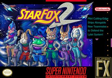 Star Fox 2 SNES game box art