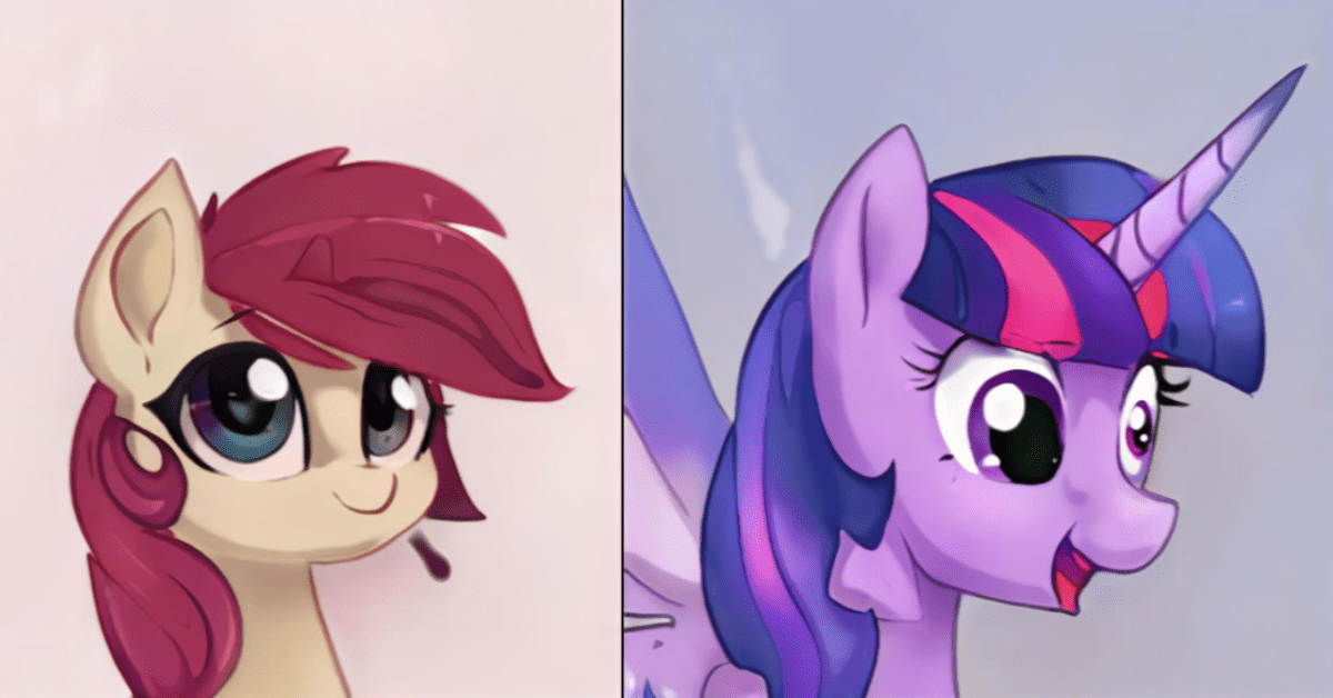 This AI spit outs endless new My Little Pony characters
