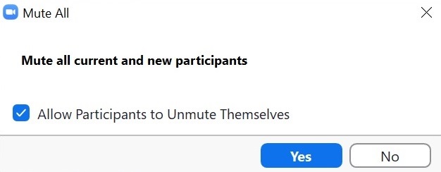 How to auto mute yourself  and others  in Zoom meetings - 11