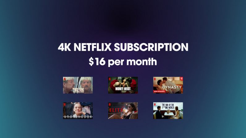 Netflix 4K subscription