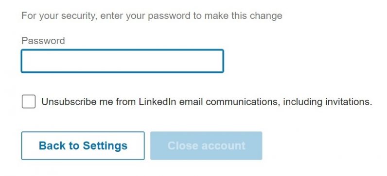 How to delete your LinkedIn account - 65