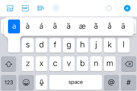 How to find special characters on your phone's keyboard