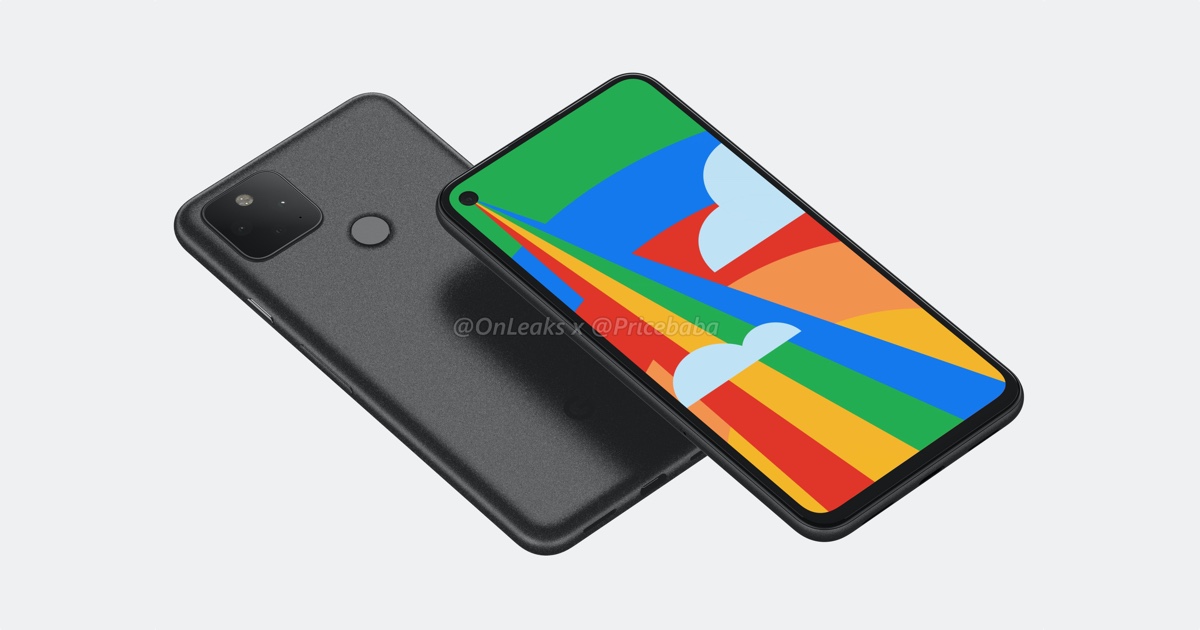 The Google Pixel 5 renders are in — and it looks just like the 4a