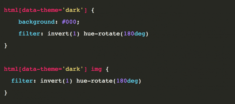 A better approach to implementing dark mode on your website