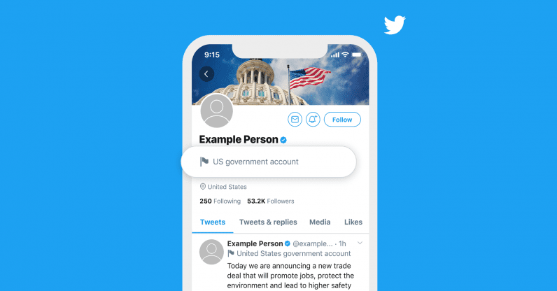 Twitter begins labeling state-affiliated media and government officials