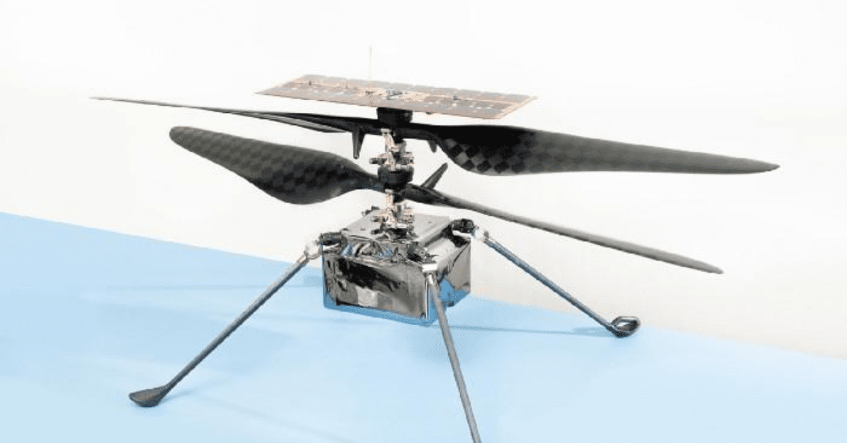 This Mars helicopter will be the first ever to fly on another planet