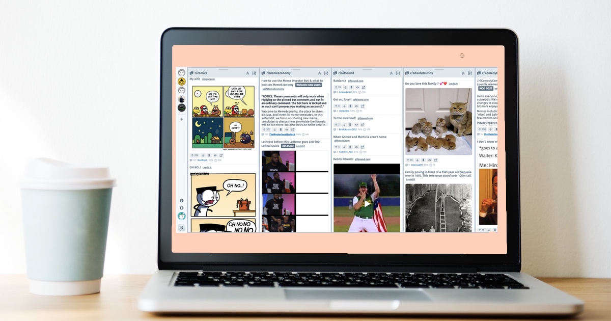 This site lets you stack multiple subreddits in a single screen