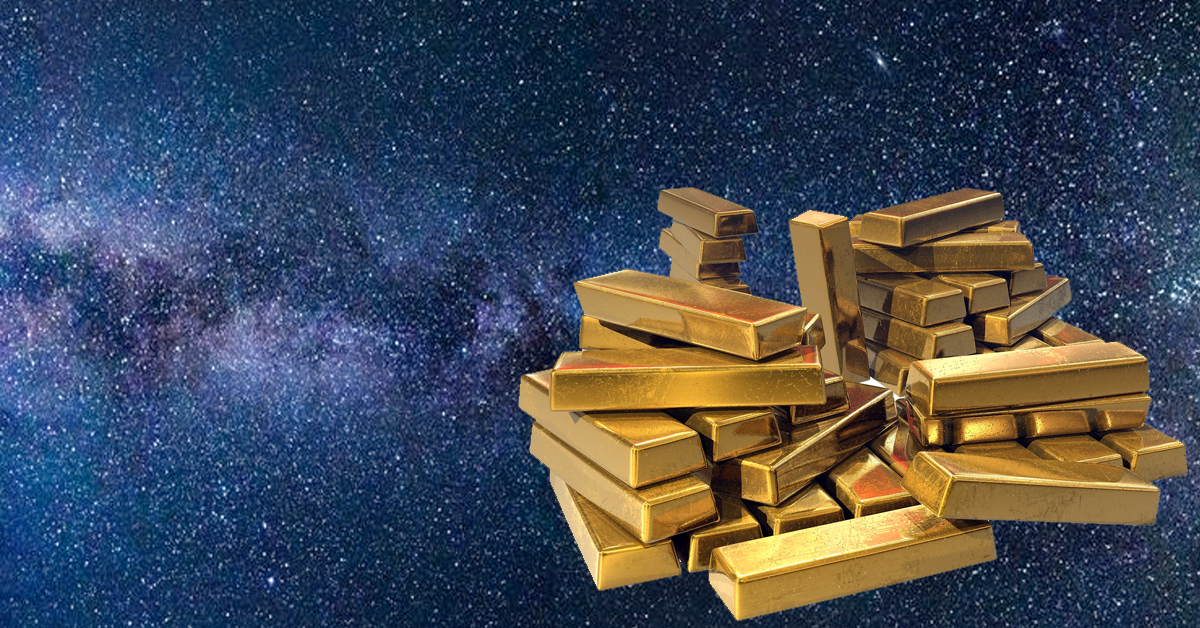 Scientists believe they’ve found the origins of ‘space gold’