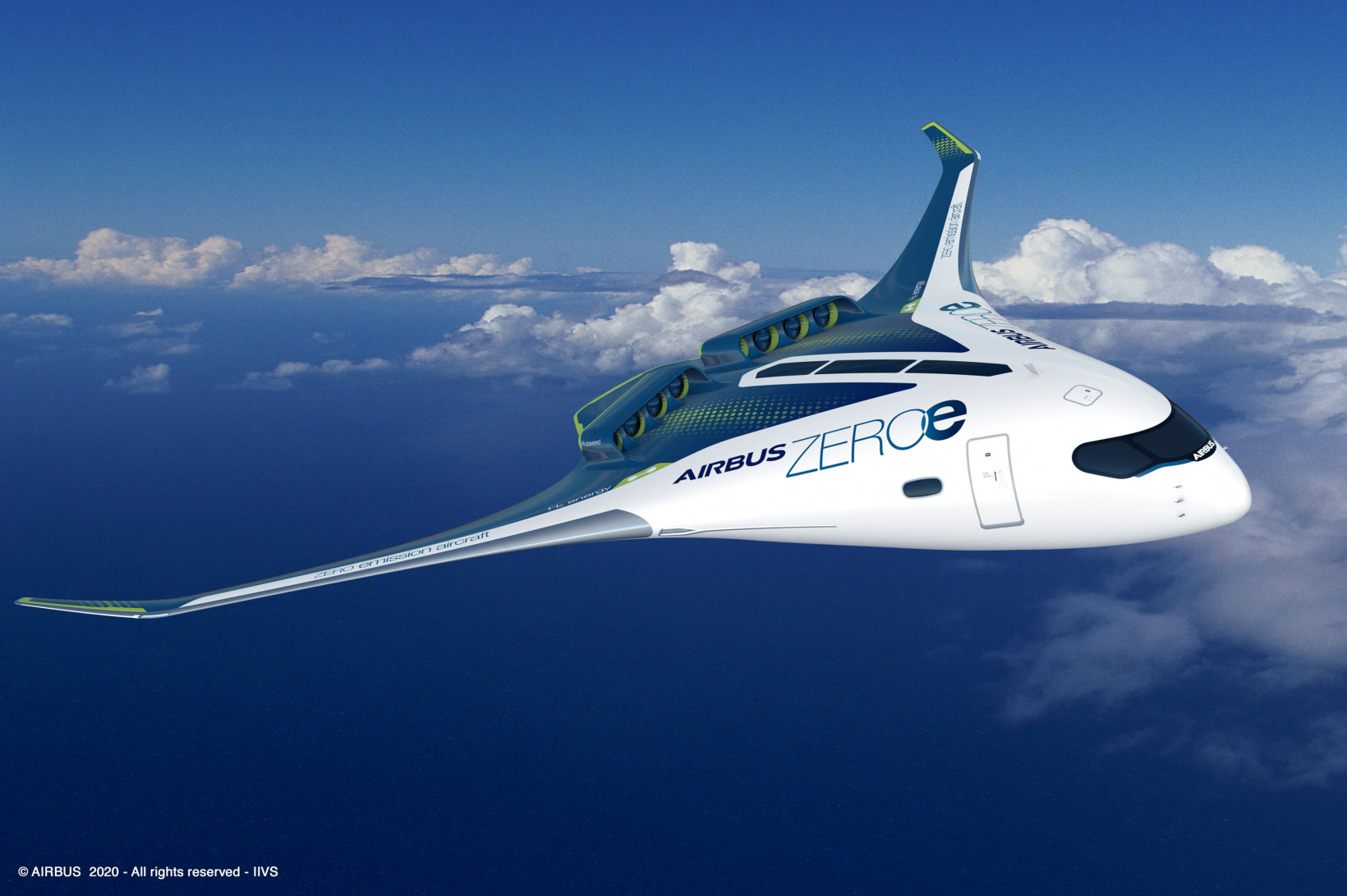 blended-wing, plane, future, airbus, travel, flight