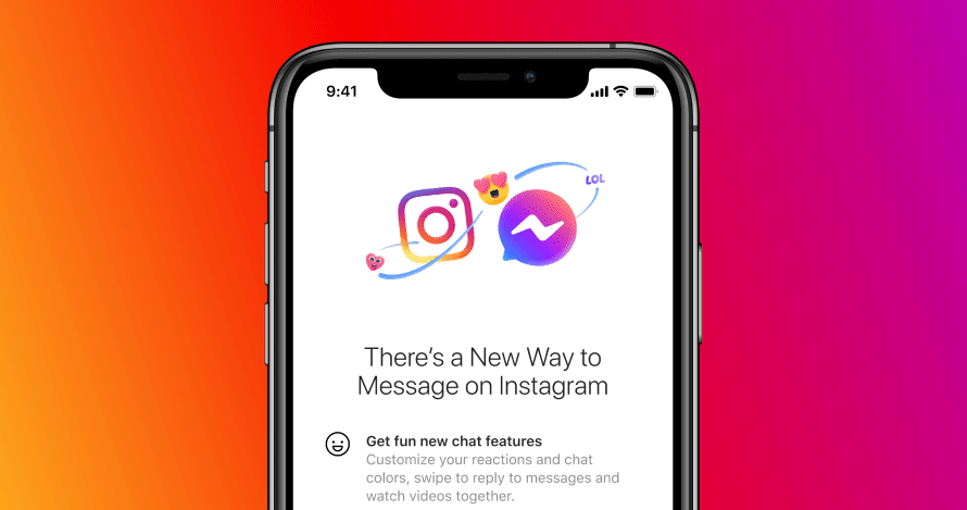 Facebook will now let you message across Messenger and Instagram