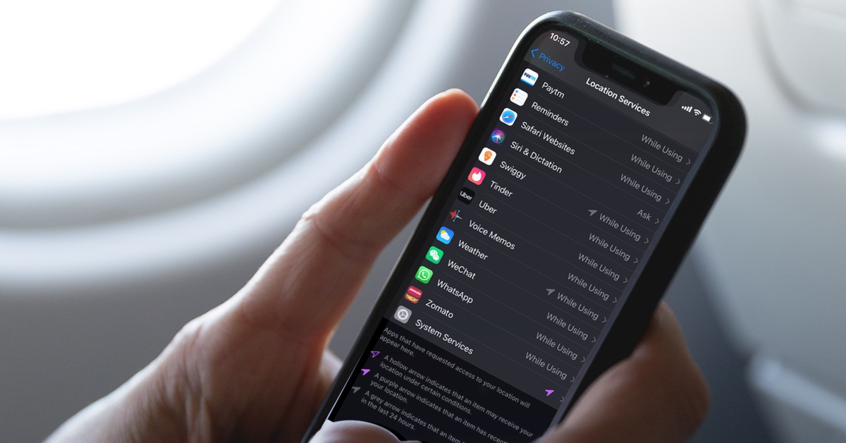 How to check which apps accessed your location in iOS 14