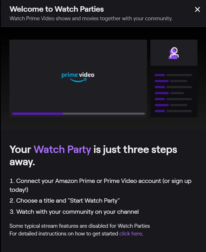 Twitch is testing out Watch Parties, which allows streamers to