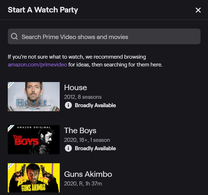 How to use Twitch s new Watch Party feature to binge shows with viewers - 60