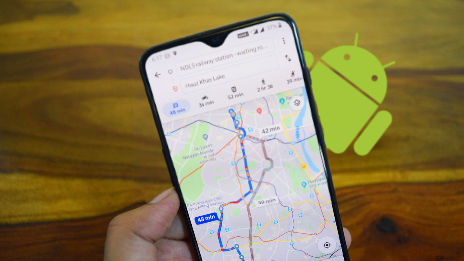 google maps is getting a ui for driving