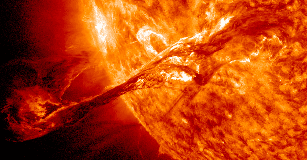 Close-up shots of the Sun reveal popcorn-like sunspots