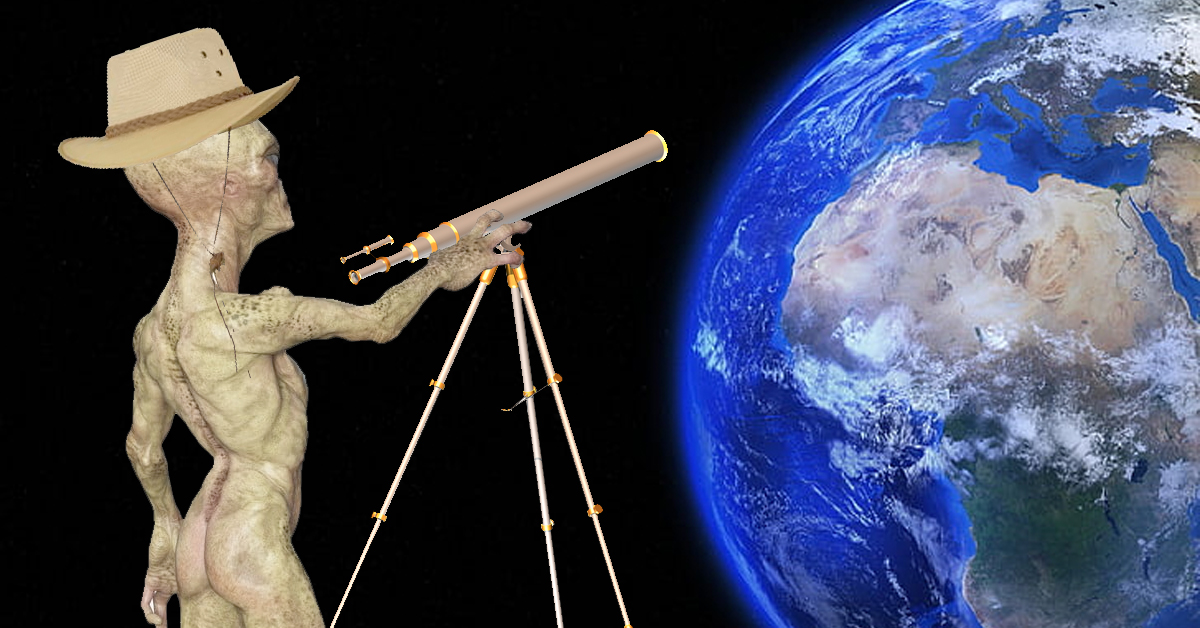 We keep looking for aliens — but are aliens looking for us?