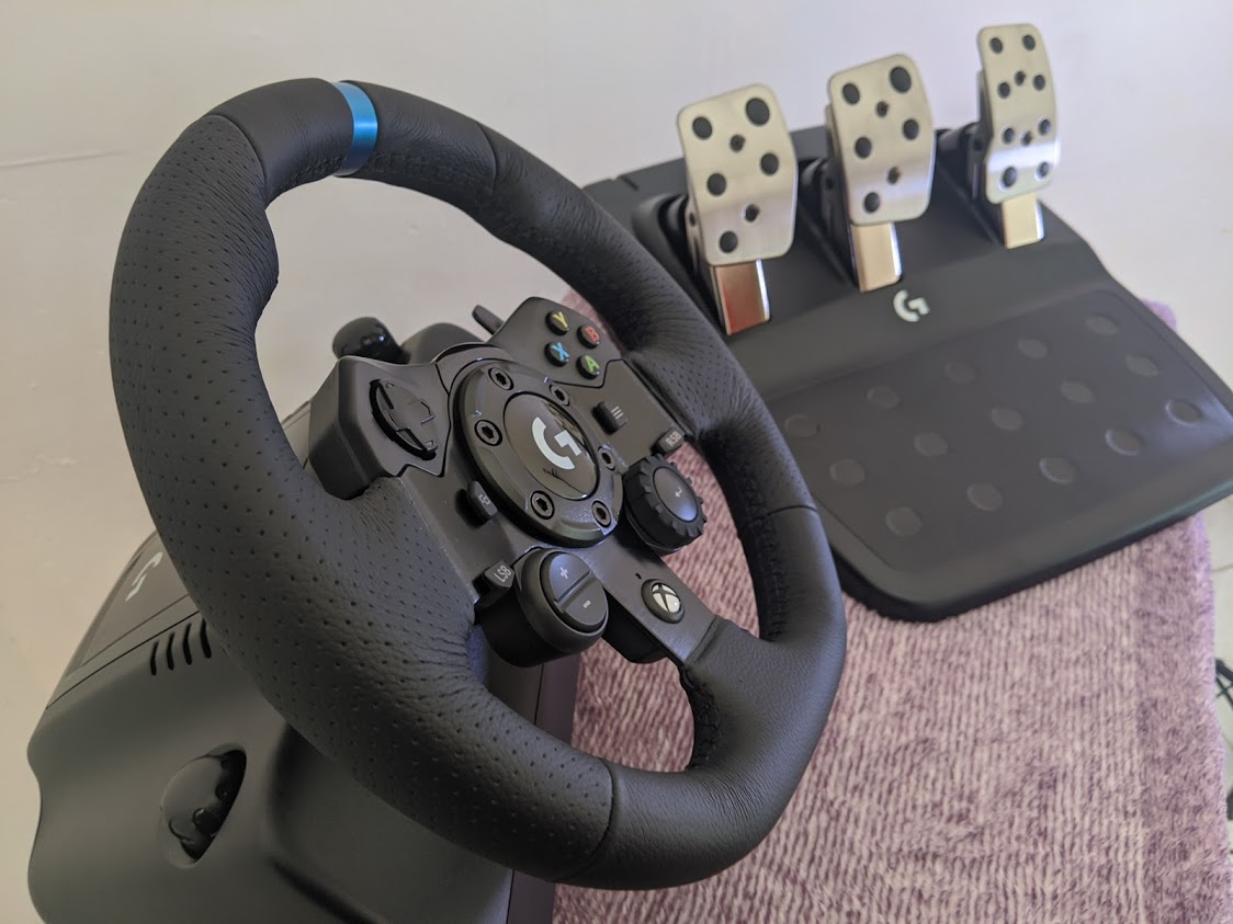 Logitech G G923 Racing Wheel and Pedals review - immersive force