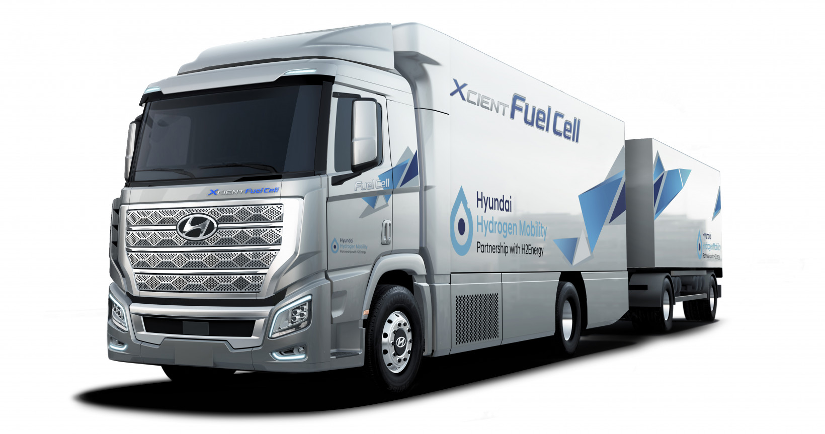 Hyundai’s first fuel cell-powered trucks arrive in Switzerland — bye bye, diesel
