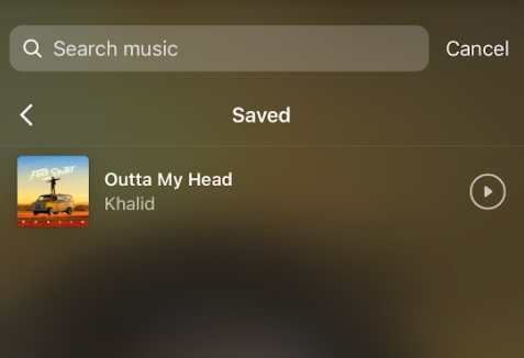 Here’s how to save a song from Instagram Reels