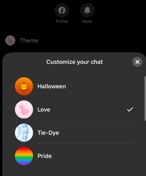 Messenger Kids: How to Change a Chat's Color