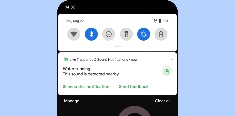 Google will now alert you of household sounds through Android notifications