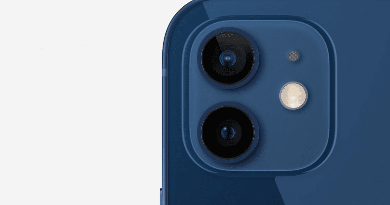 iPhone 12 camera set-up
