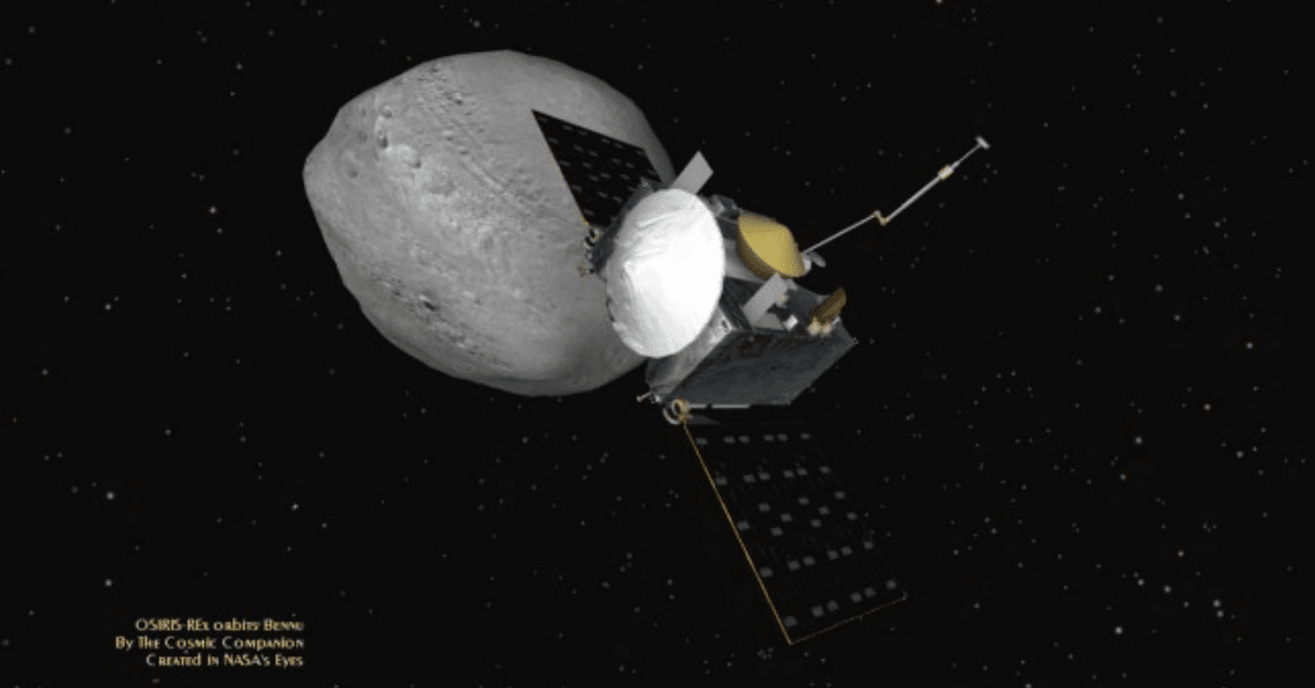 NASA’s robot is about to land on asteroid Bennu to unlock the secrets of life